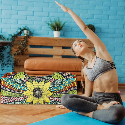 Yoga Mat Bag - Large Yoga Bag with Yoga Mat Strap, Zipper and Pockets - Yoga Bags and Carriers Fits All Your Stuff - Personalized Yoga Mat Bags for Women Fits Most Size Mats