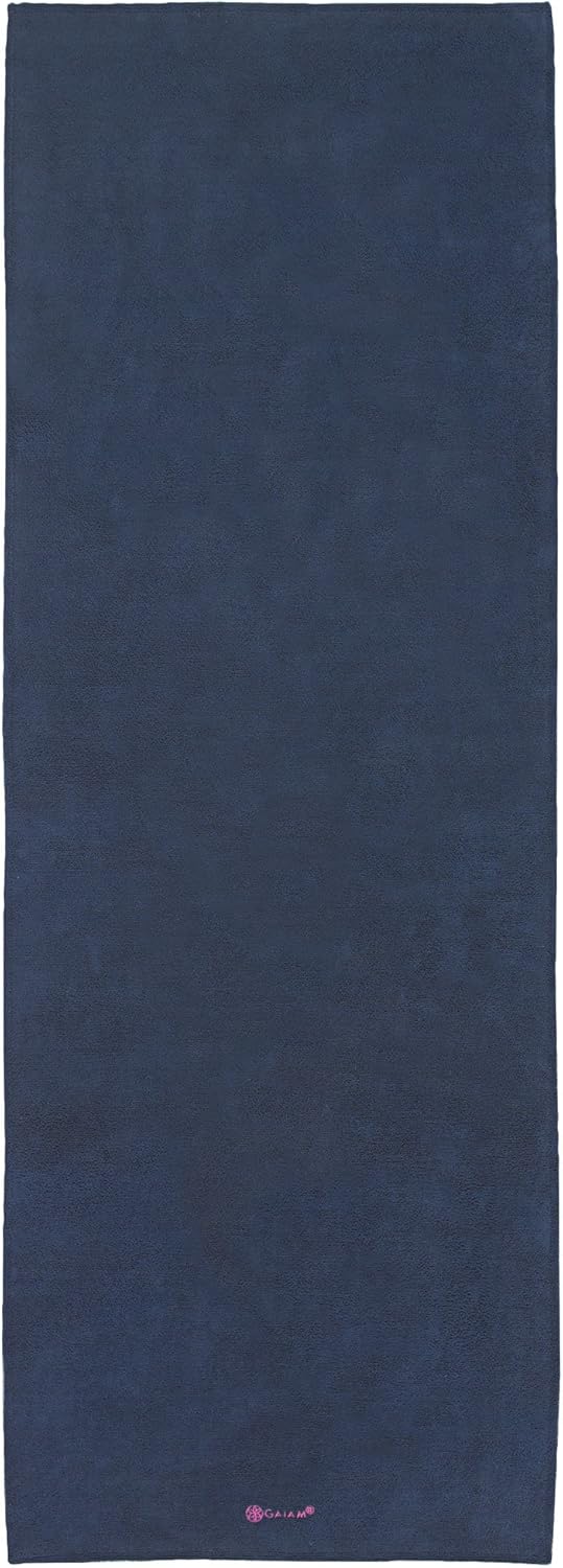 Grippy Non Slip Yoga Mat Towel - Fast Drying Towel - Ideal For Hot Yoga - Microfiber And Machine Washable - Grip Backing