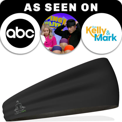 Sweat Band Workout Headbands for Women and Men - Sweatbands for Men - Moisture Wicking Sports Sweat Bands Headbands for Women, Running,Cycling,Yoga,Football Headband