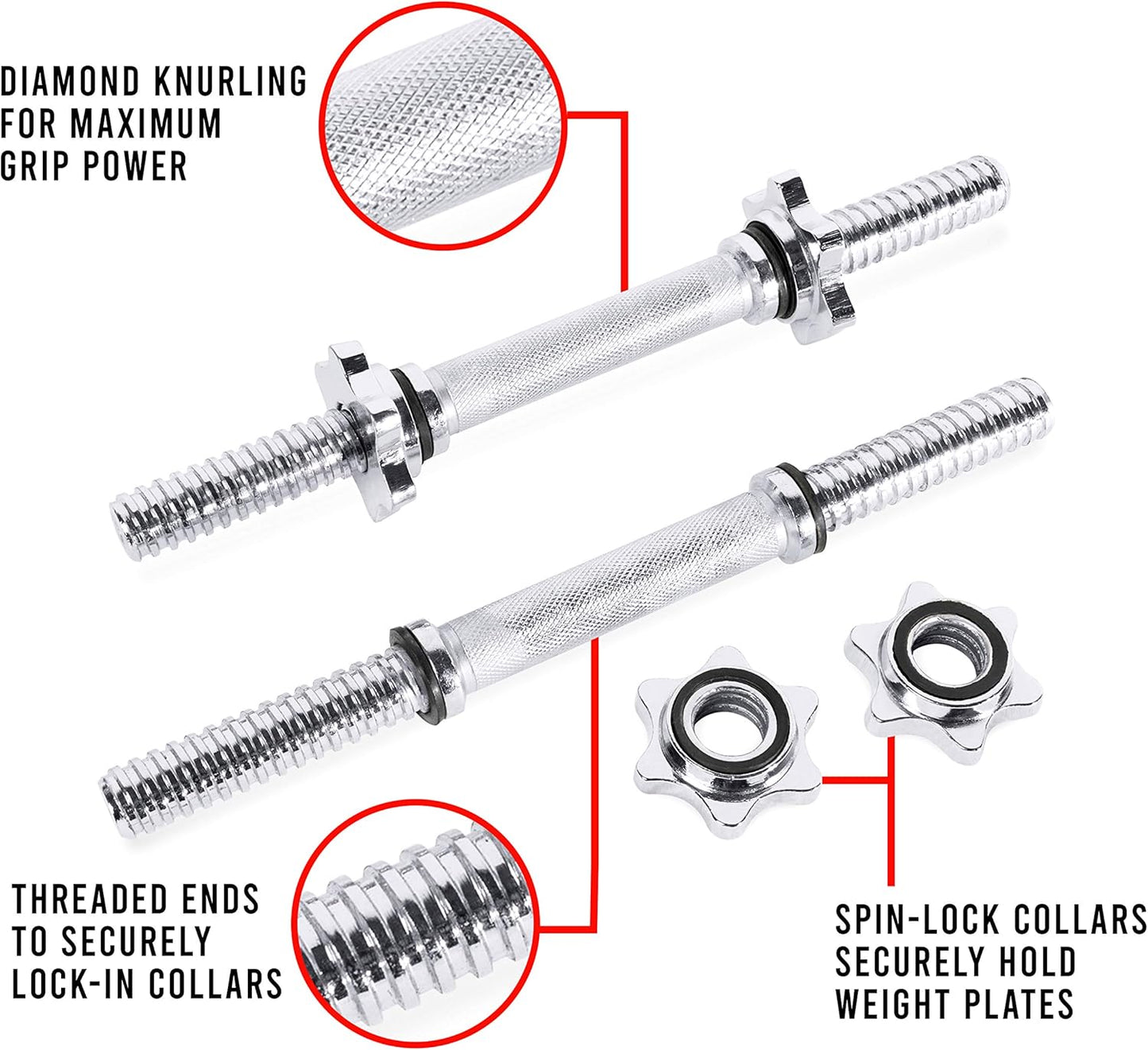 Barbell Adjustable Dumbbell Weight Set | Multiple Options