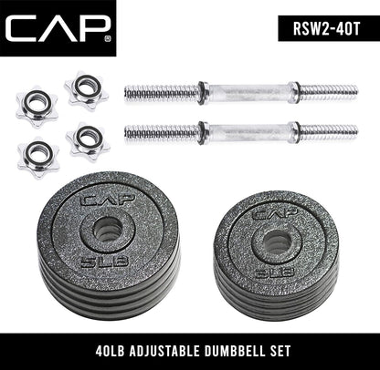Barbell Adjustable Dumbbell Weight Set | Multiple Options