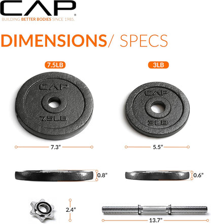Barbell Adjustable Dumbbell Weight Set | Multiple Options
