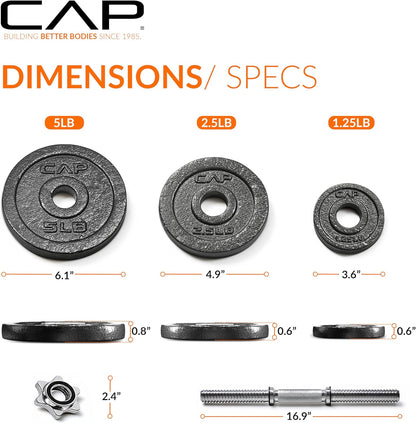 Barbell Adjustable Dumbbell Weight Set | Multiple Options