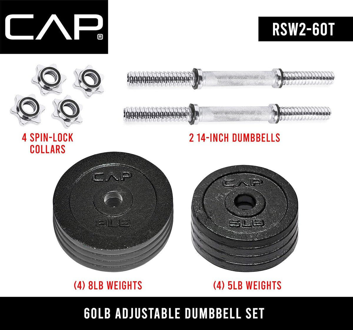 Barbell Adjustable Dumbbell Weight Set | Multiple Options