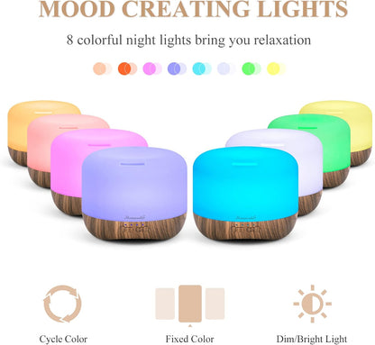 Essential Oil Diffuser for Room Aromatherapy Scent Diffuser