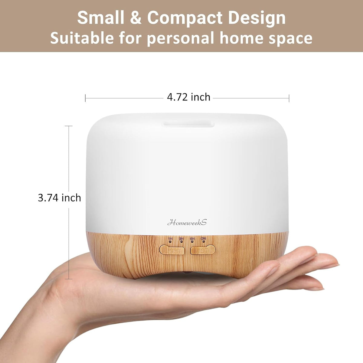 Essential Oil Diffuser for Room Aromatherapy Scent Diffuser