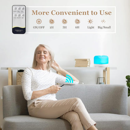 Essential Oil Diffuser for Room Aromatherapy Scent Diffuser