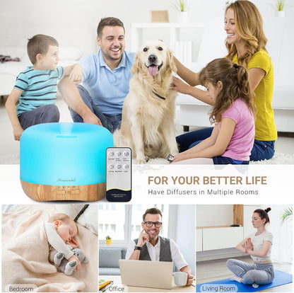 Essential Oil Diffuser for Room Aromatherapy Scent Diffuser