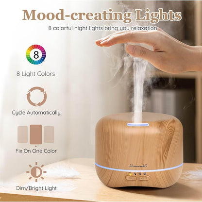 Essential Oil Diffuser for Room Aromatherapy Scent Diffuser