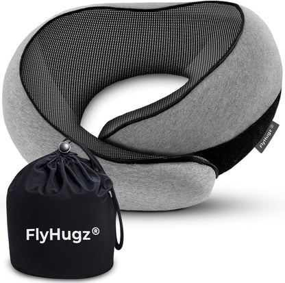 ® Neck Travel Pillow Memory Foam Neck Pillow, Gray