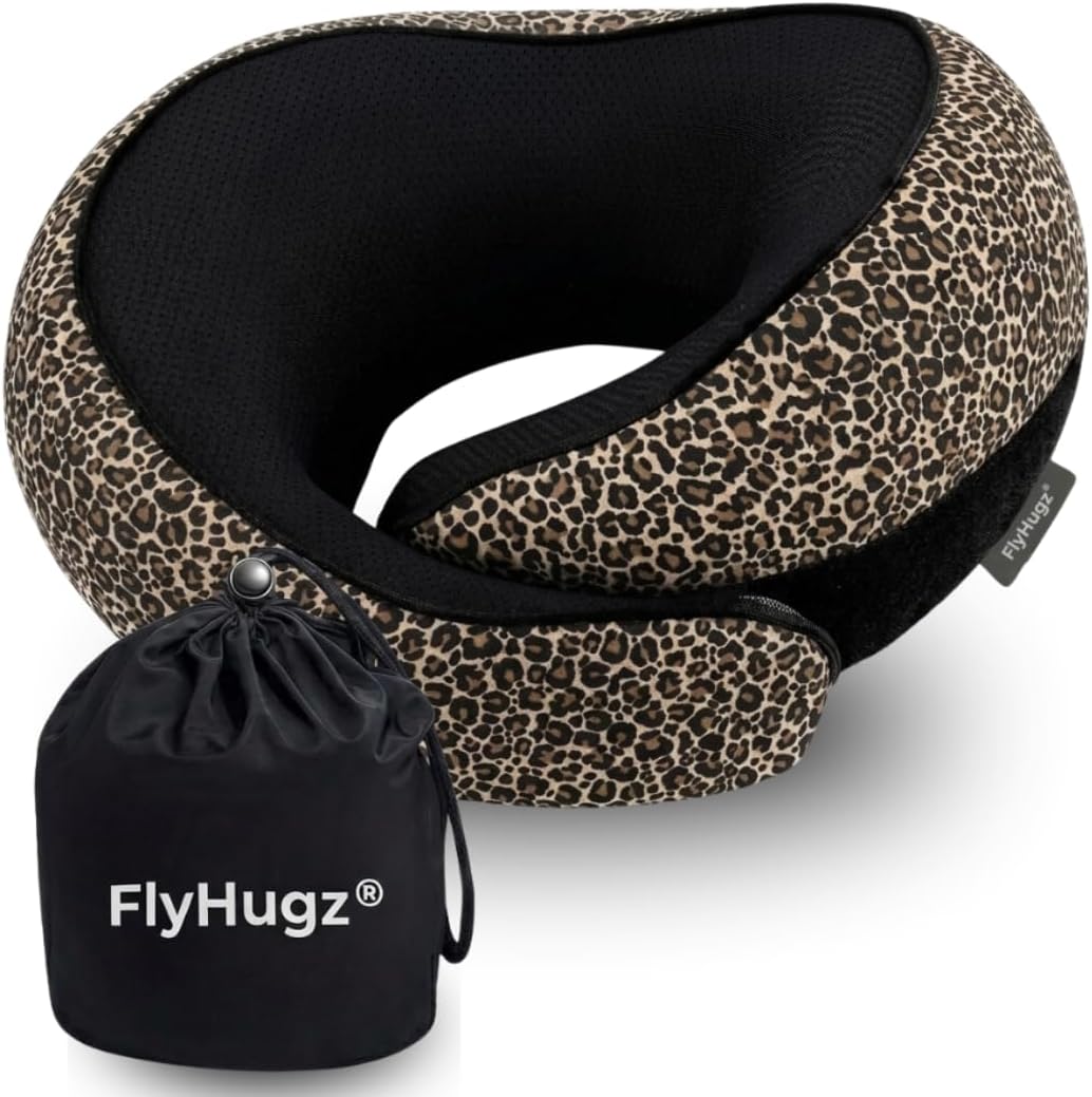 ® Neck Travel Pillow Memory Foam Neck Pillow, Gray