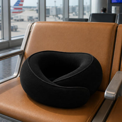 ® Neck Travel Pillow Memory Foam Neck Pillow, Gray