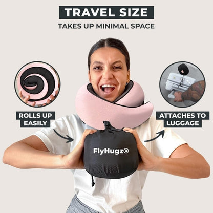 ® Neck Travel Pillow Memory Foam Neck Pillow, Gray
