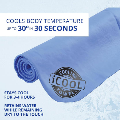 FROGG TOGGS iCOOL PVA Cooling Towel, 26" x 17", Reinforced