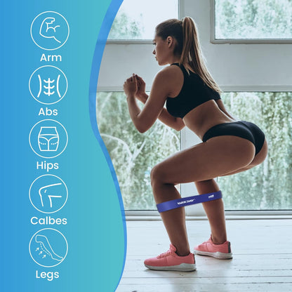 Exercise Resistance Bands with Handles for Working Out Workout Bands Set with Door Anchor for Physical Therapy, Yoga, Pilates
