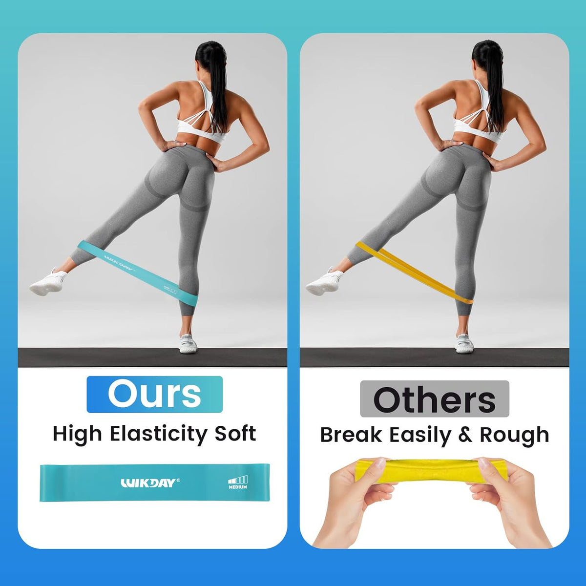 Exercise Resistance Bands with Handles for Working Out Workout Bands Set with Door Anchor for Physical Therapy, Yoga, Pilates