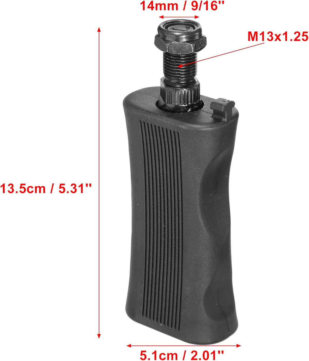 1 Pair Exercise Bike Pedals with Straps 9/16 Inch Spindle Cycling Parts 14mm Spindle Black