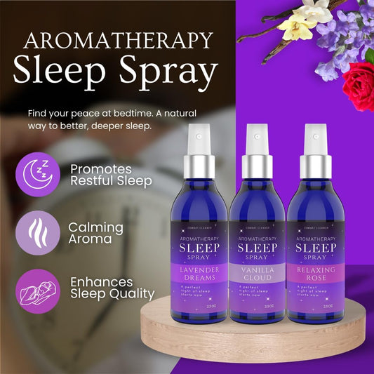 Pillow Sleep Spray Mist for Deep Sleep, Help Stress & Anxiety Relief Aid