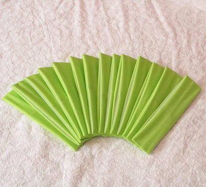 Sport Yoga Headbands,Pack of 14,Fashion Soft Elastic Polyester Sweatband Yoga Stretchy Headband for Women Man Girl