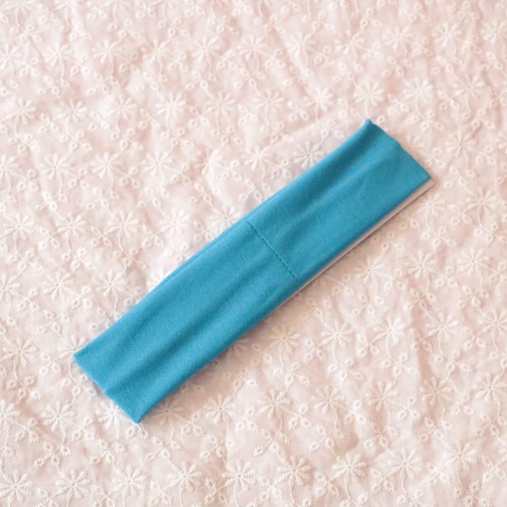 Sport Yoga Headbands,Pack of 14,Fashion Soft Elastic Polyester Sweatband Yoga Stretchy Headband for Women Man Girl