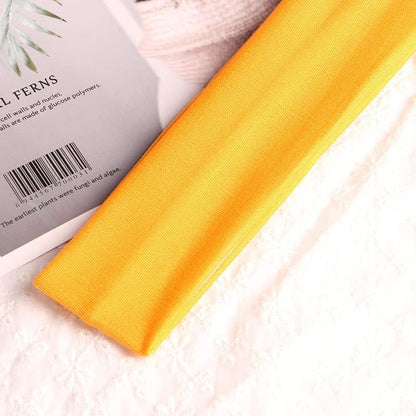 Sport Yoga Headbands,Pack of 14,Fashion Soft Elastic Polyester Sweatband Yoga Stretchy Headband for Women Man Girl