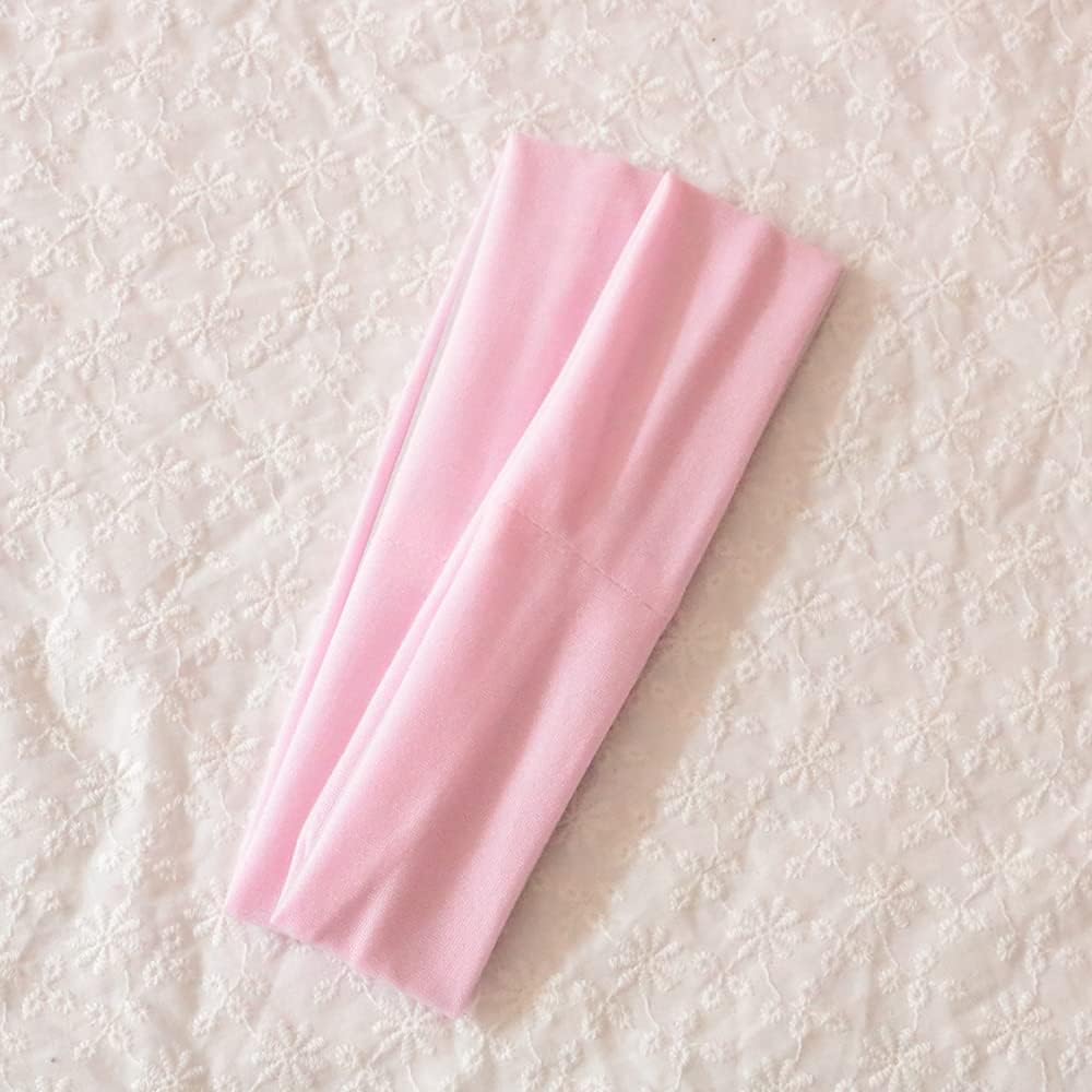 Sport Yoga Headbands,Pack of 14,Fashion Soft Elastic Polyester Sweatband Yoga Stretchy Headband for Women Man Girl