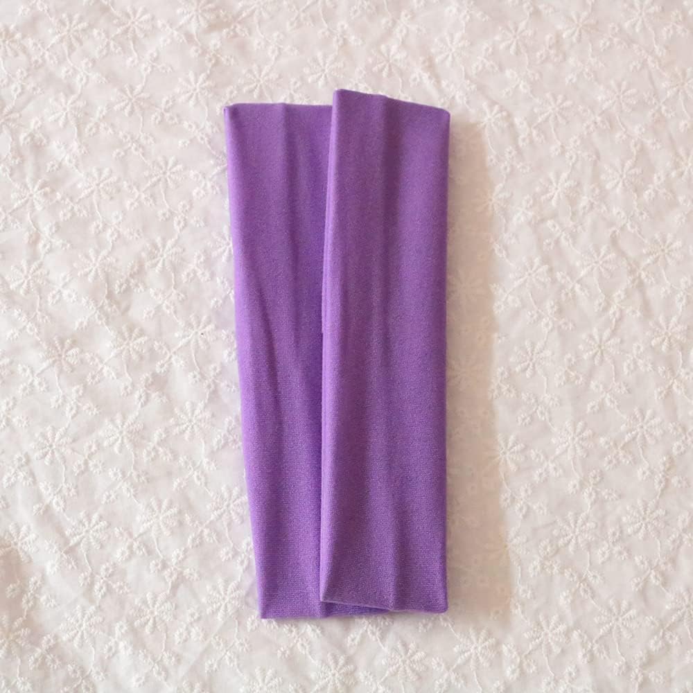Sport Yoga Headbands,Pack of 14,Fashion Soft Elastic Polyester Sweatband Yoga Stretchy Headband for Women Man Girl