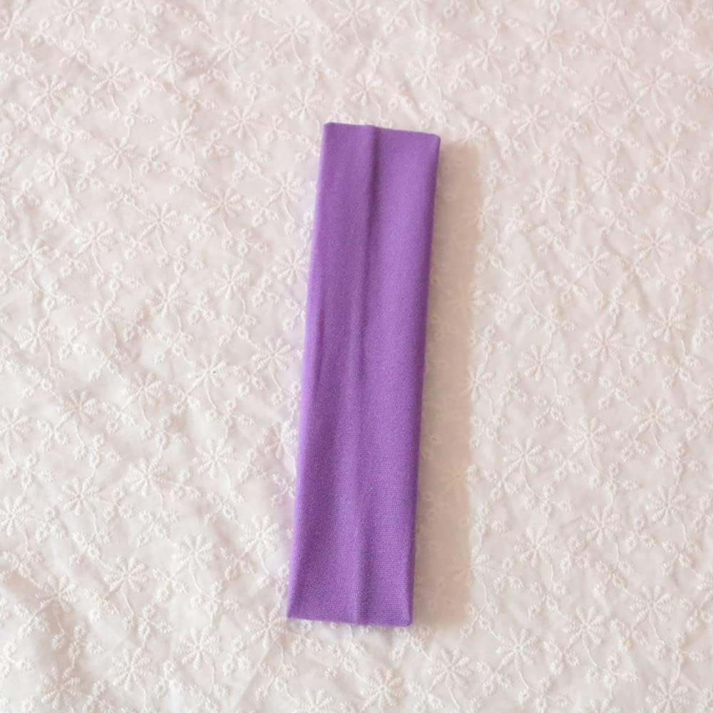 Sport Yoga Headbands,Pack of 14,Fashion Soft Elastic Polyester Sweatband Yoga Stretchy Headband for Women Man Girl