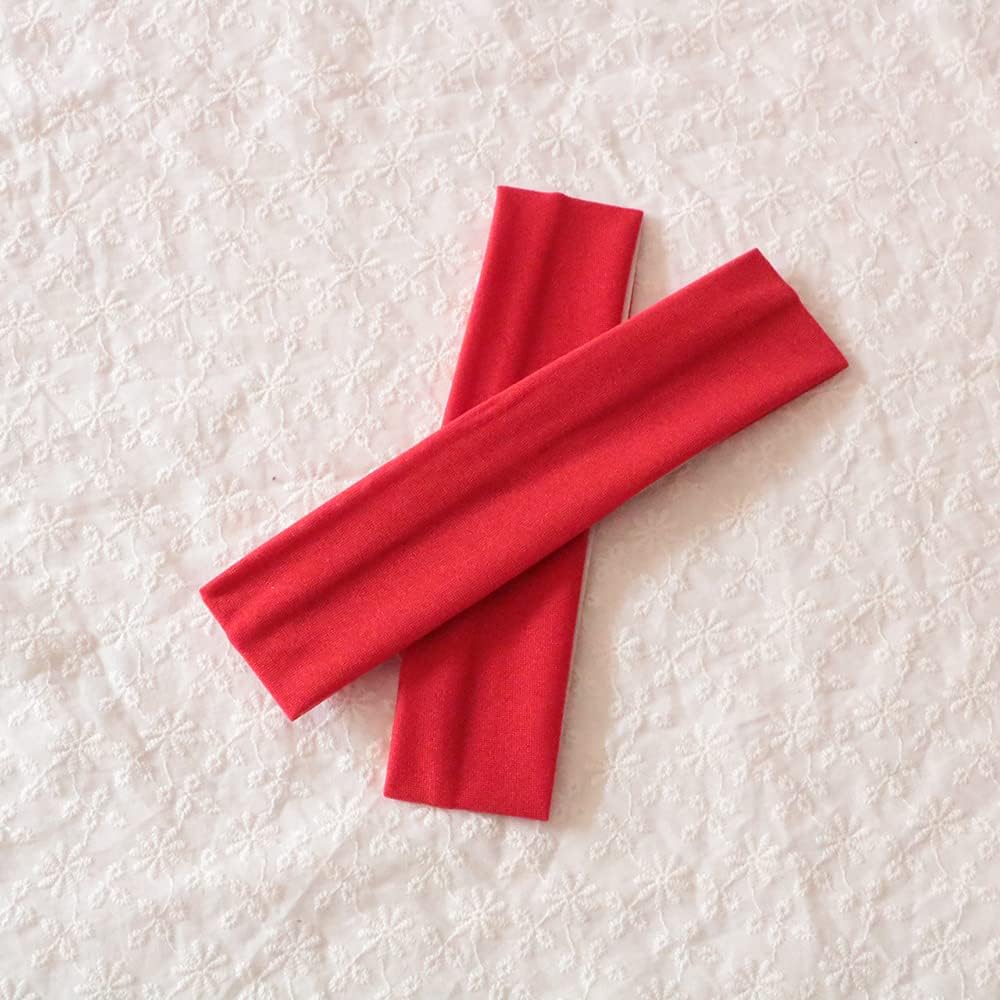 Sport Yoga Headbands,Pack of 14,Fashion Soft Elastic Polyester Sweatband Yoga Stretchy Headband for Women Man Girl
