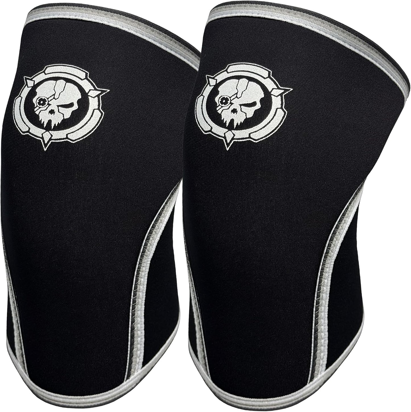 Knee Sleeves (1 Pair), 7mm Compression Knee Braces for Squats,Weightlifting,Powerlifting,Cross Training for Men & Women (Large)
