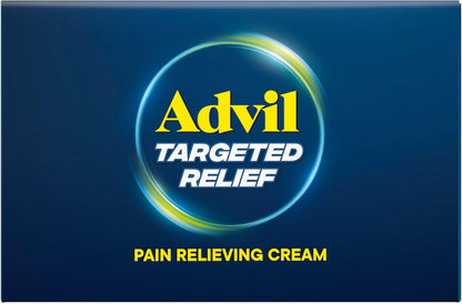 Advil Targeted Relief Cream, Ibuprofen, 2.5 oz + Massager
