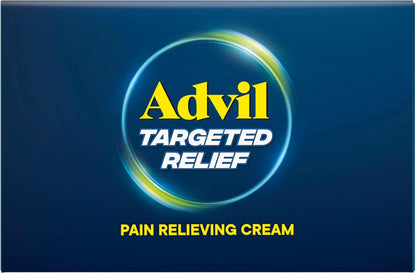 Advil Targeted Relief Cream, Ibuprofen, 2.5 oz + Massager