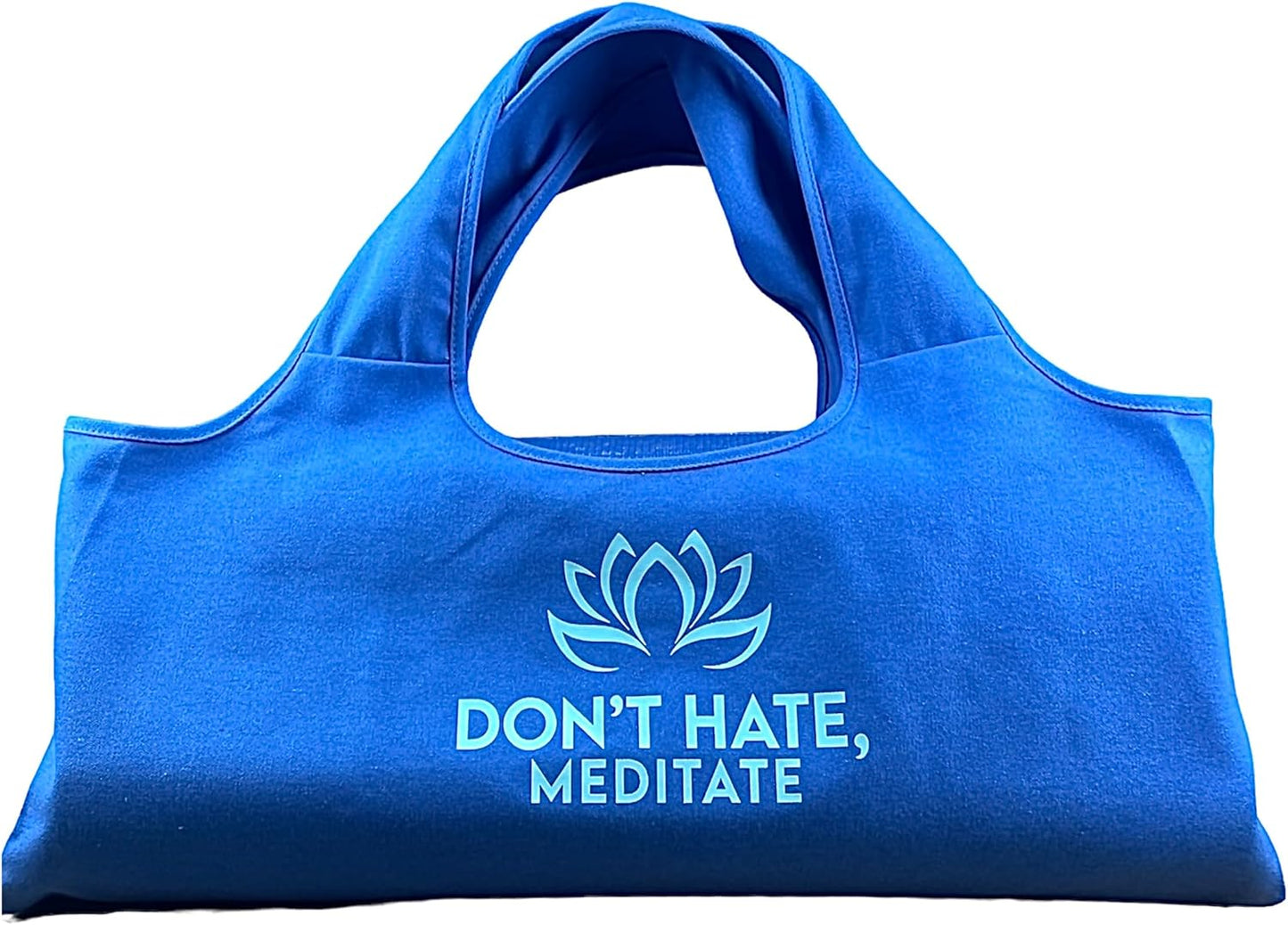 Yoga Bag, Exercise, Tote, Large Carrier, Shoulder Strap, Inner Pocket, Fits Most Mats, Recycled Cotton Canvas