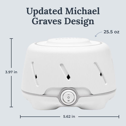 Dohm (White/Gray) The Original White Noise Machine, Relaxing Natural Sound from a Real Fan, Sleep Aid & Noise Cancelling for Adults & Baby, Office Privacy & Meditation, Baby Registry