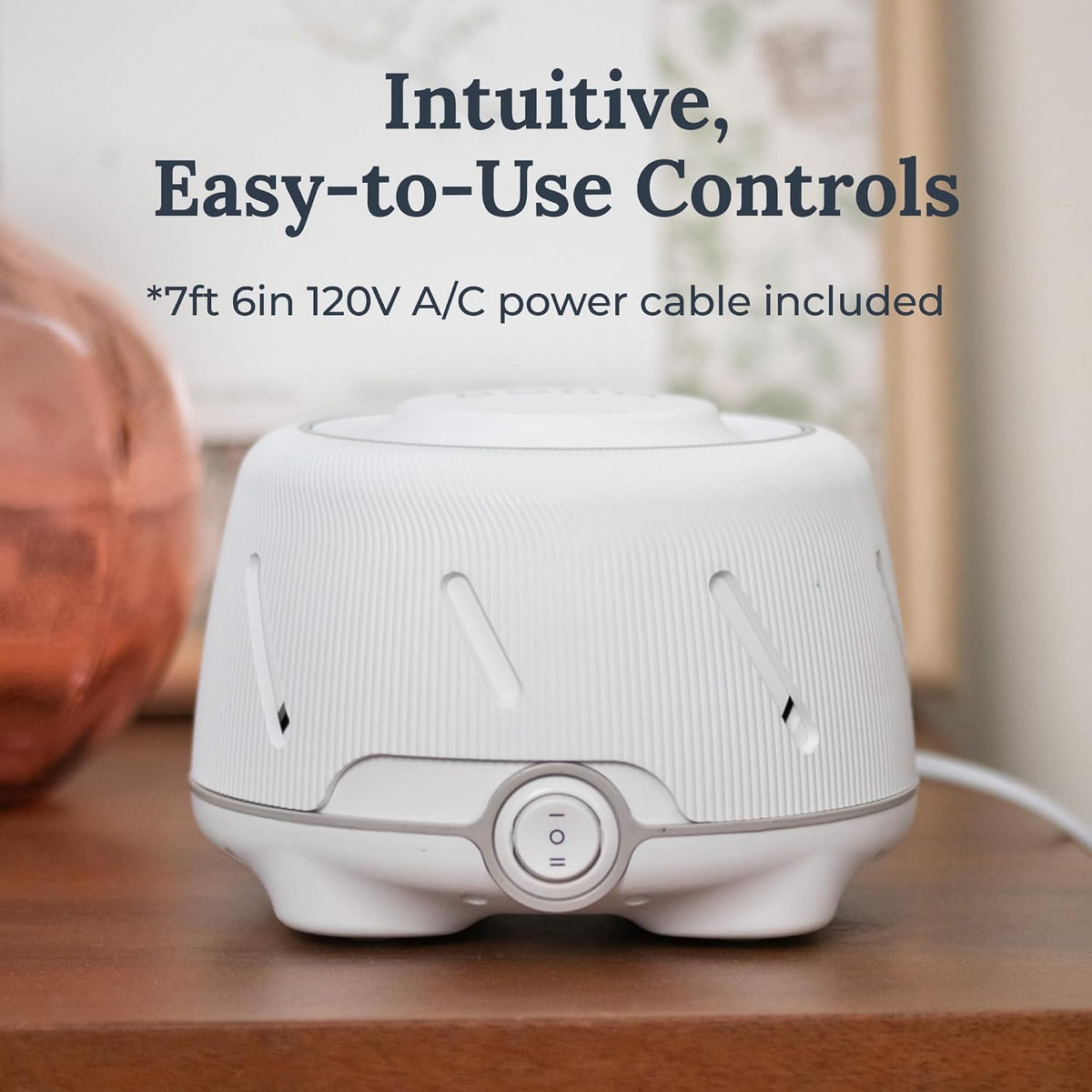 Dohm (White/Gray) The Original White Noise Machine, Relaxing Natural Sound from a Real Fan, Sleep Aid & Noise Cancelling for Adults & Baby, Office Privacy & Meditation, Baby Registry