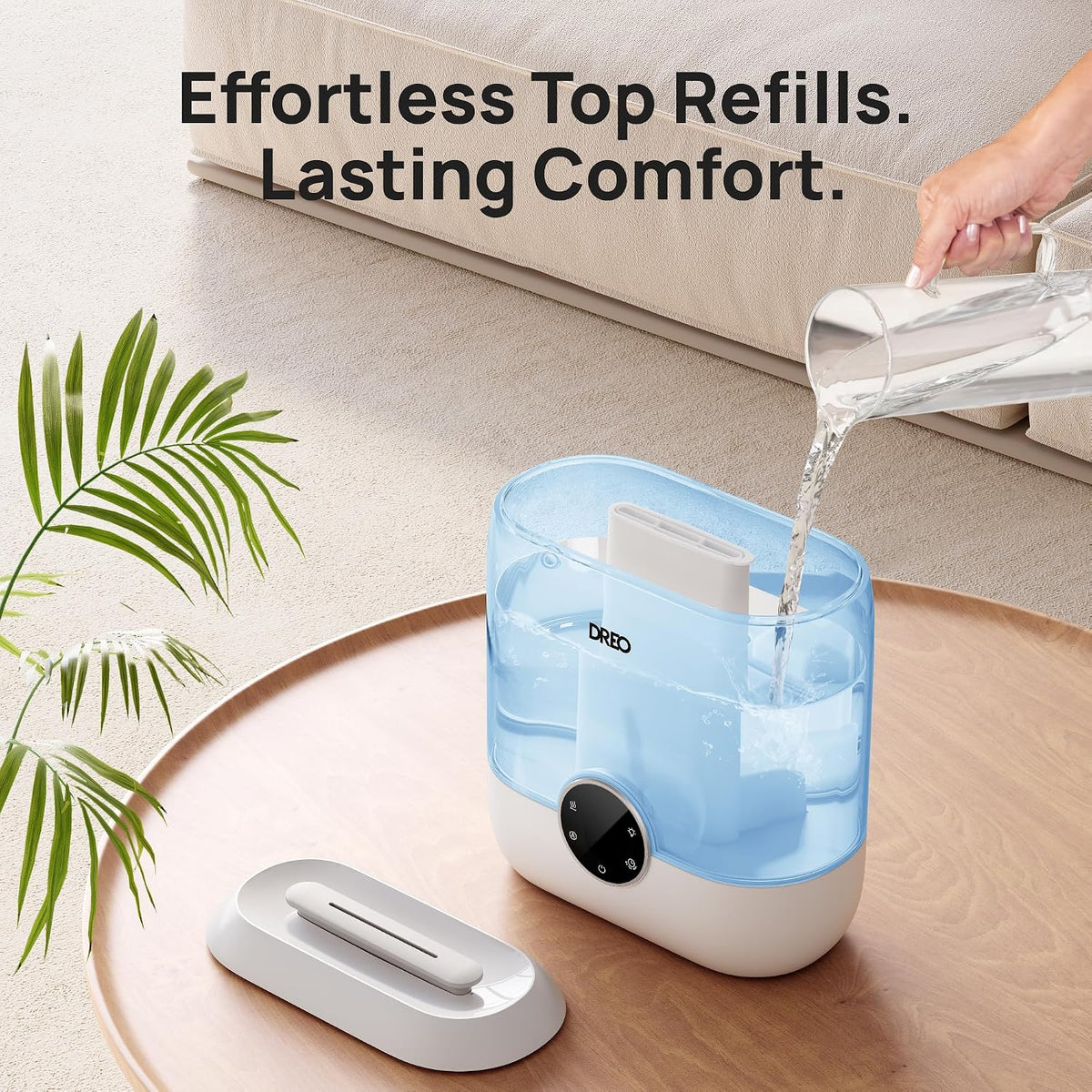 3L Humidifiers for Bedroom, 30H Runtime, 26 dB Quiet, New Edition