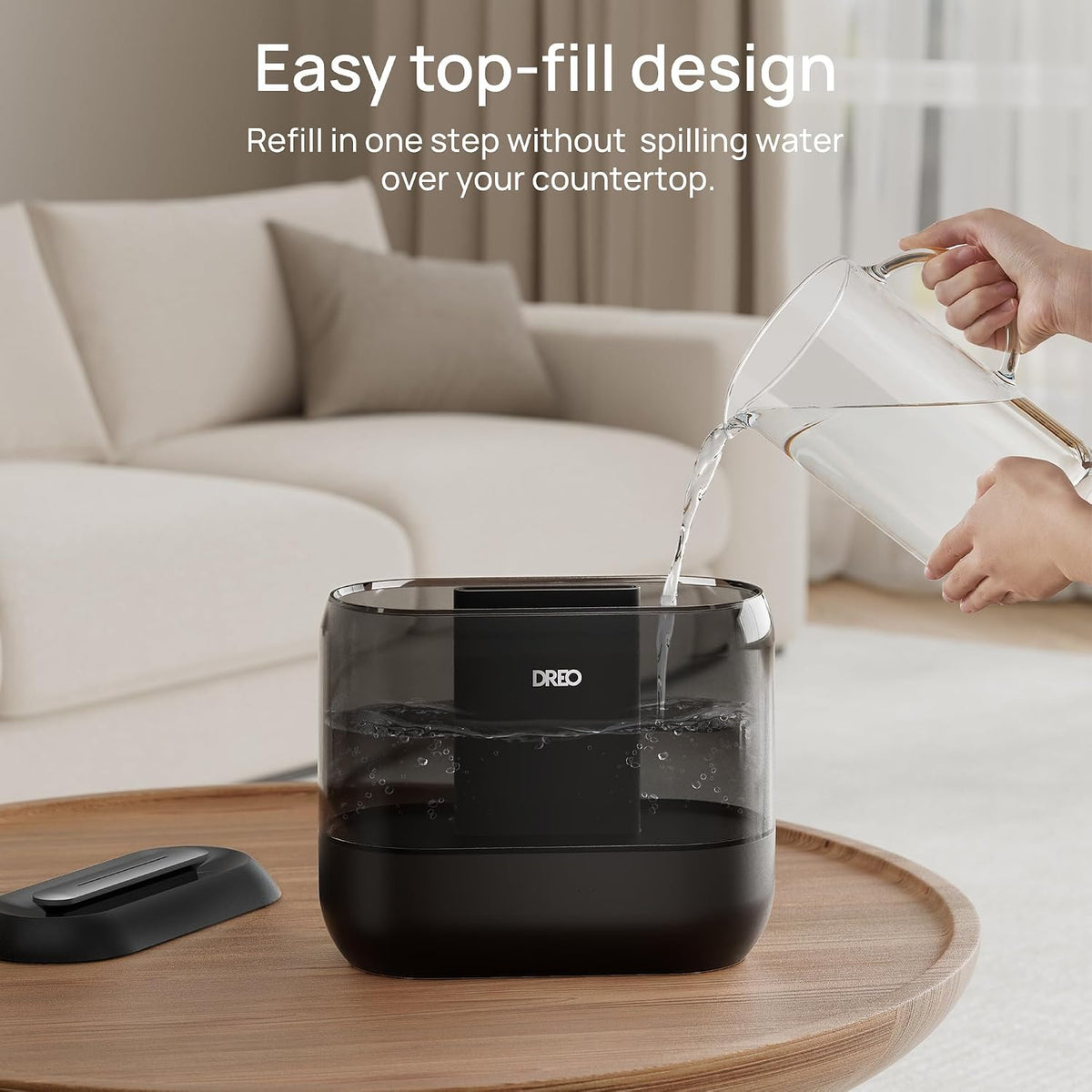 3L Humidifiers for Bedroom, 30H Runtime, 26 dB Quiet, New Edition