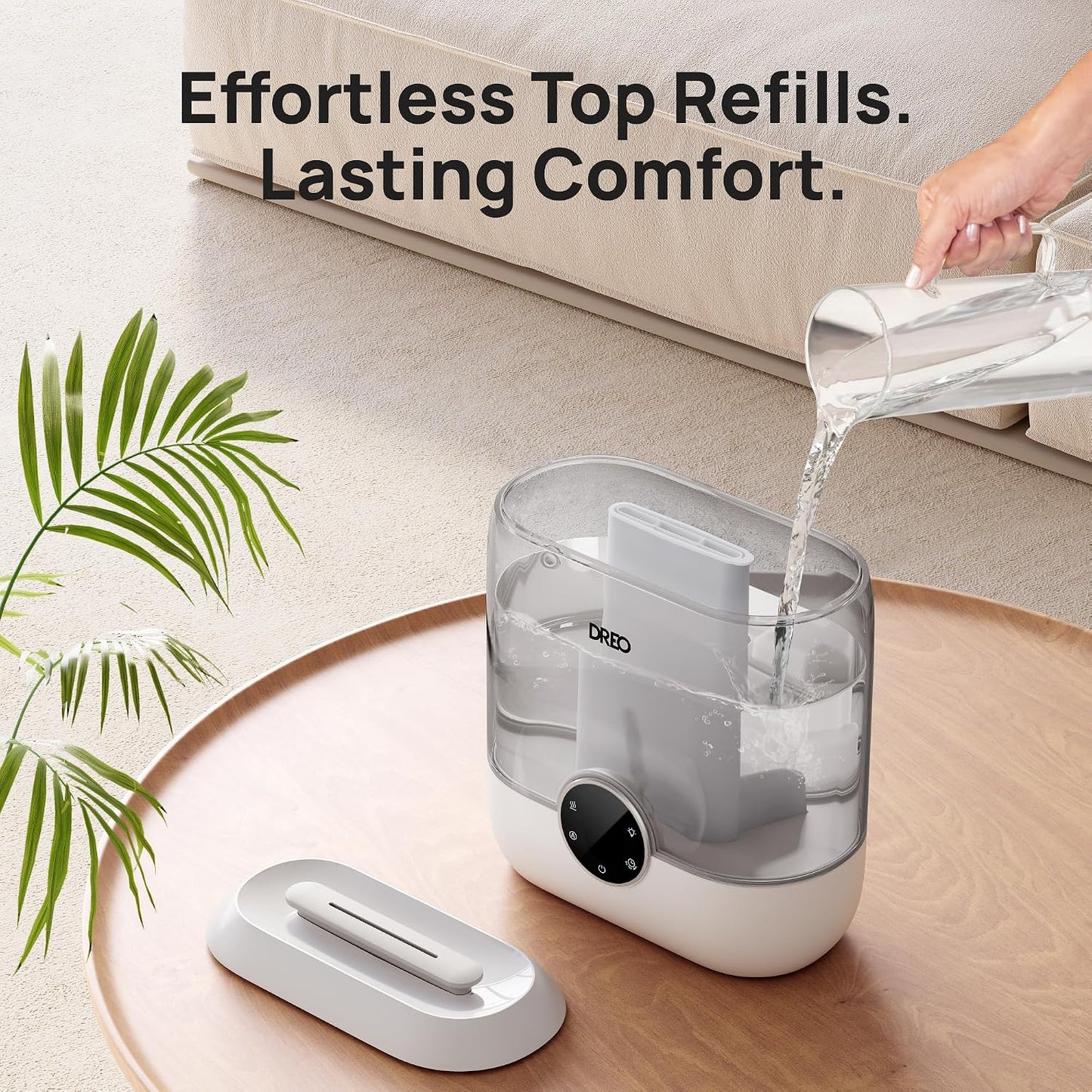 3L Humidifiers for Bedroom, 30H Runtime, 26 dB Quiet, New Edition