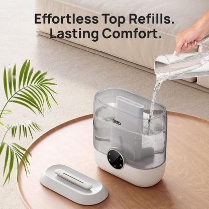 3L Humidifiers for Bedroom, 30H Runtime, 26 dB Quiet, New Edition