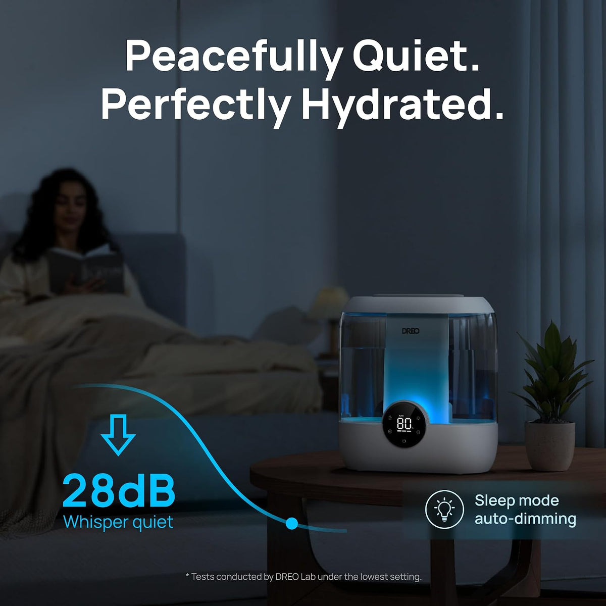3L Humidifiers for Bedroom, 30H Runtime, 26 dB Quiet, New Edition