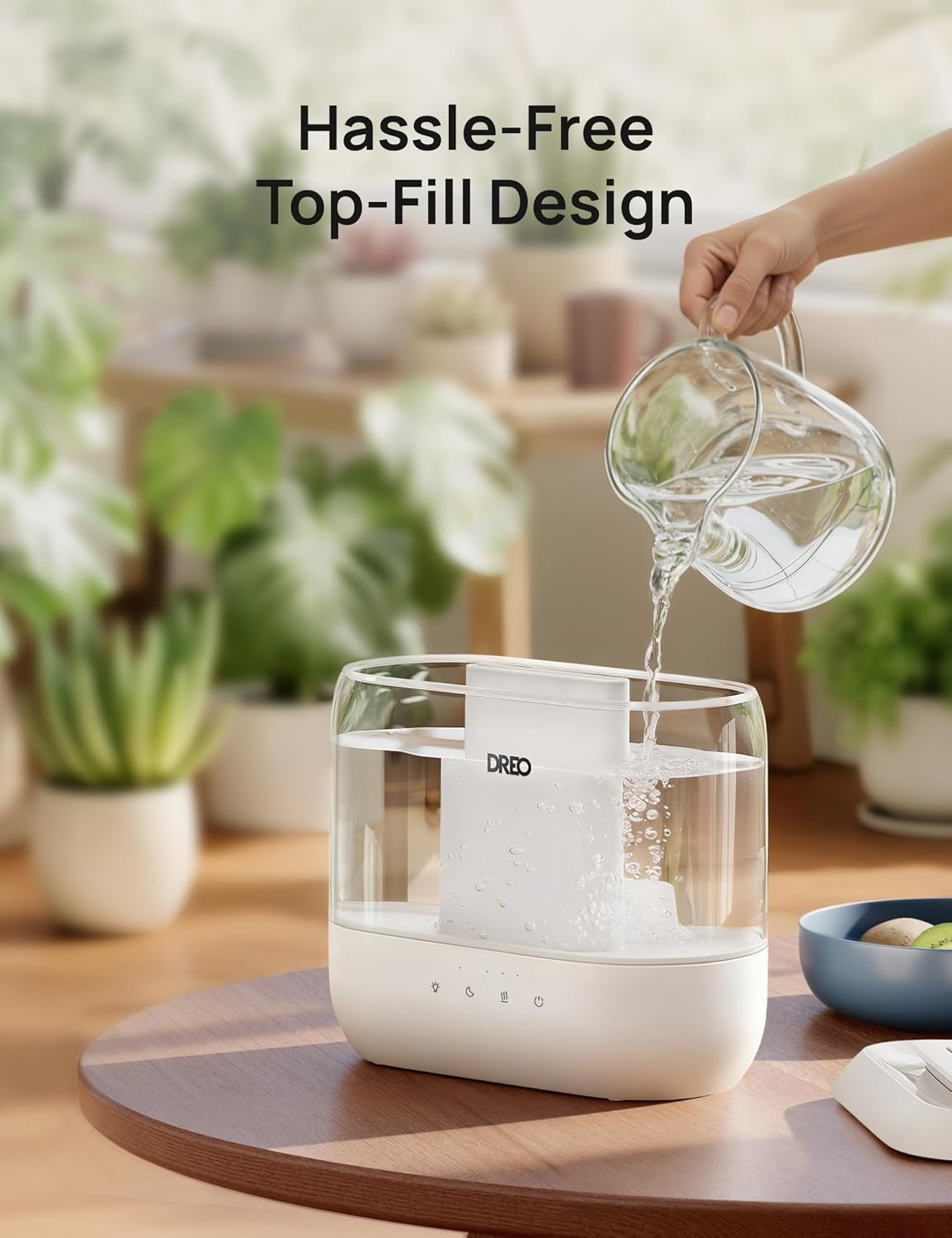 3L Humidifiers for Bedroom, 30H Runtime, 26 dB Quiet, New Edition