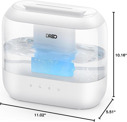 3L Humidifiers for Bedroom, 30H Runtime, 26 dB Quiet, New Edition