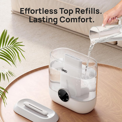 3L Humidifiers for Bedroom, 30H Runtime, 26 dB Quiet, New Edition