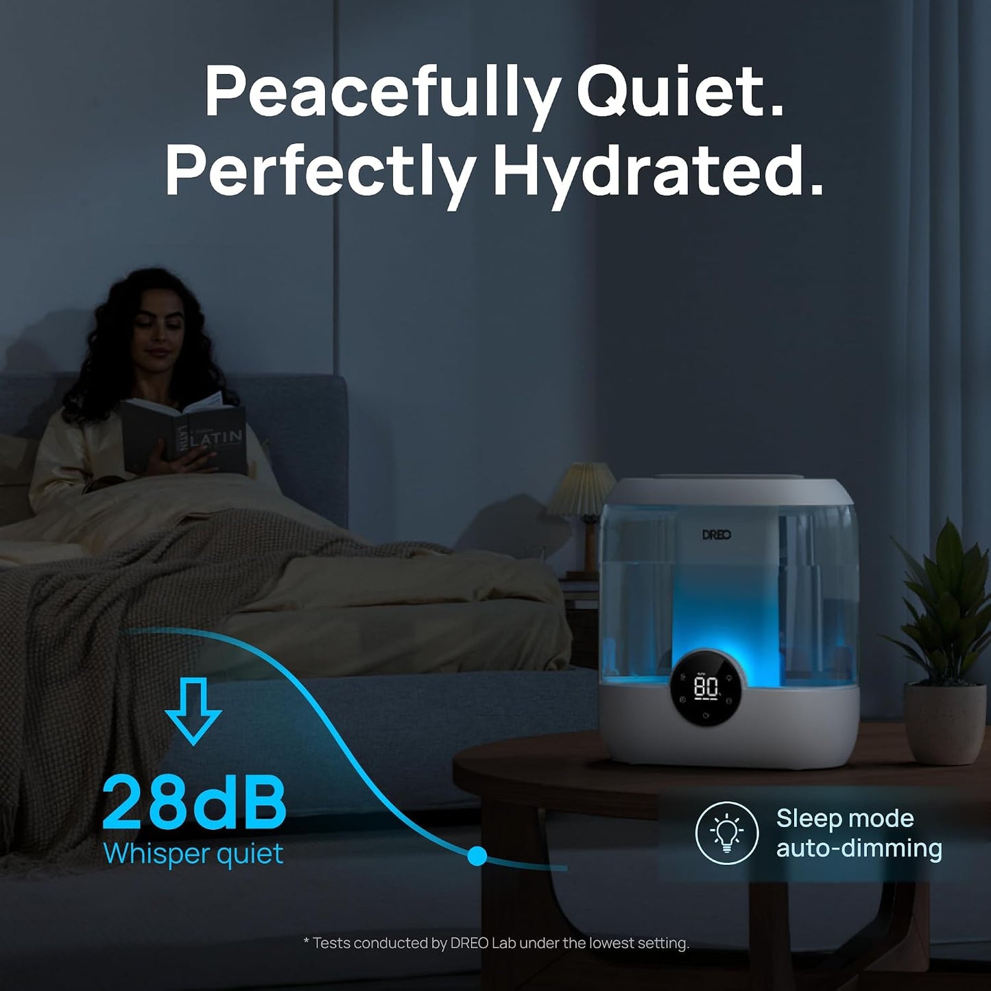 3L Humidifiers for Bedroom, 30H Runtime, 26 dB Quiet, New Edition