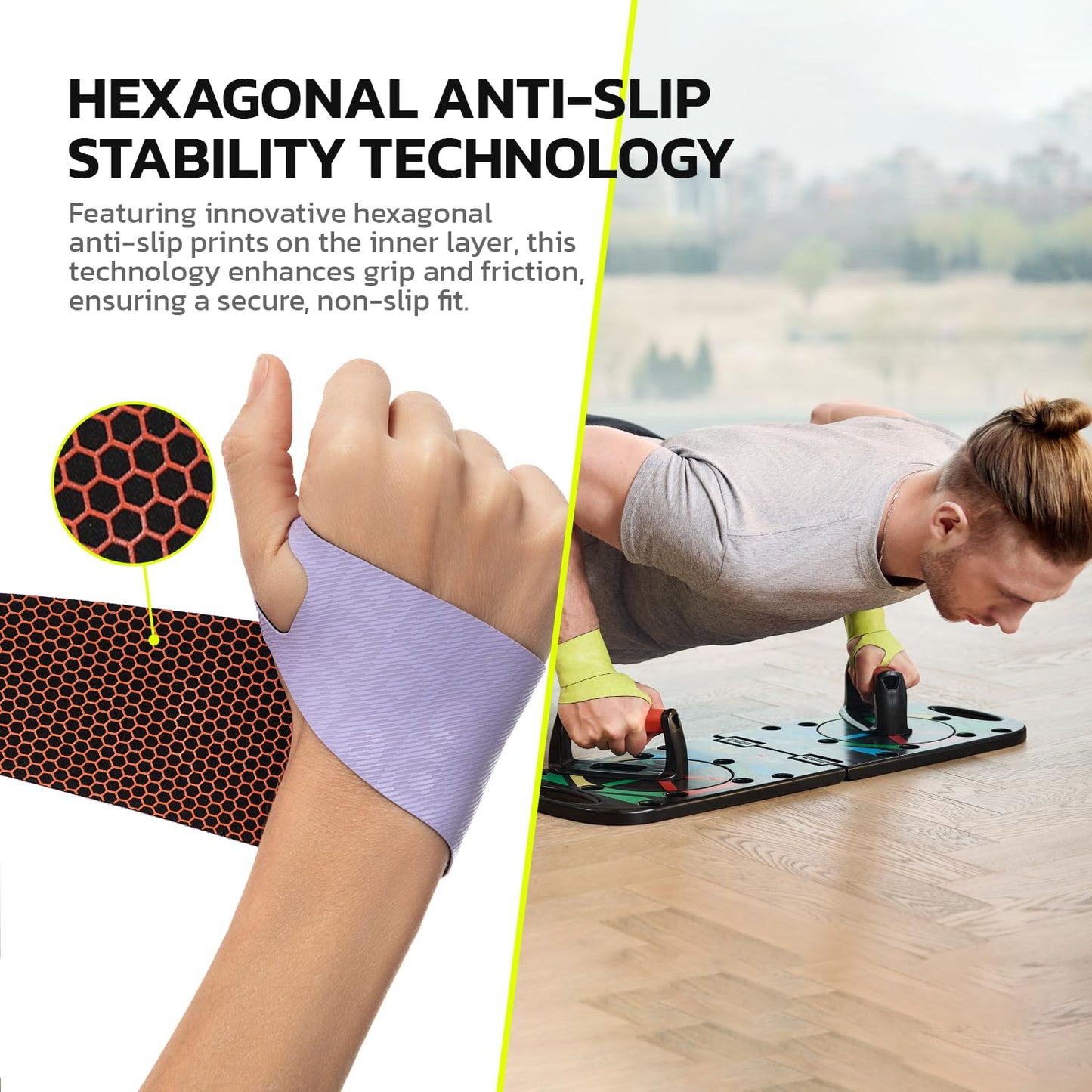 Adjustable Wrist Brace for Pain Relief, Carpal Tunnel & Tendonitis Support – Ergonomic Compression, Breathable & Anti-Slip Design, Fits Left & Right Hand, Ideal for Sports, Gaming & Office Use Purple
