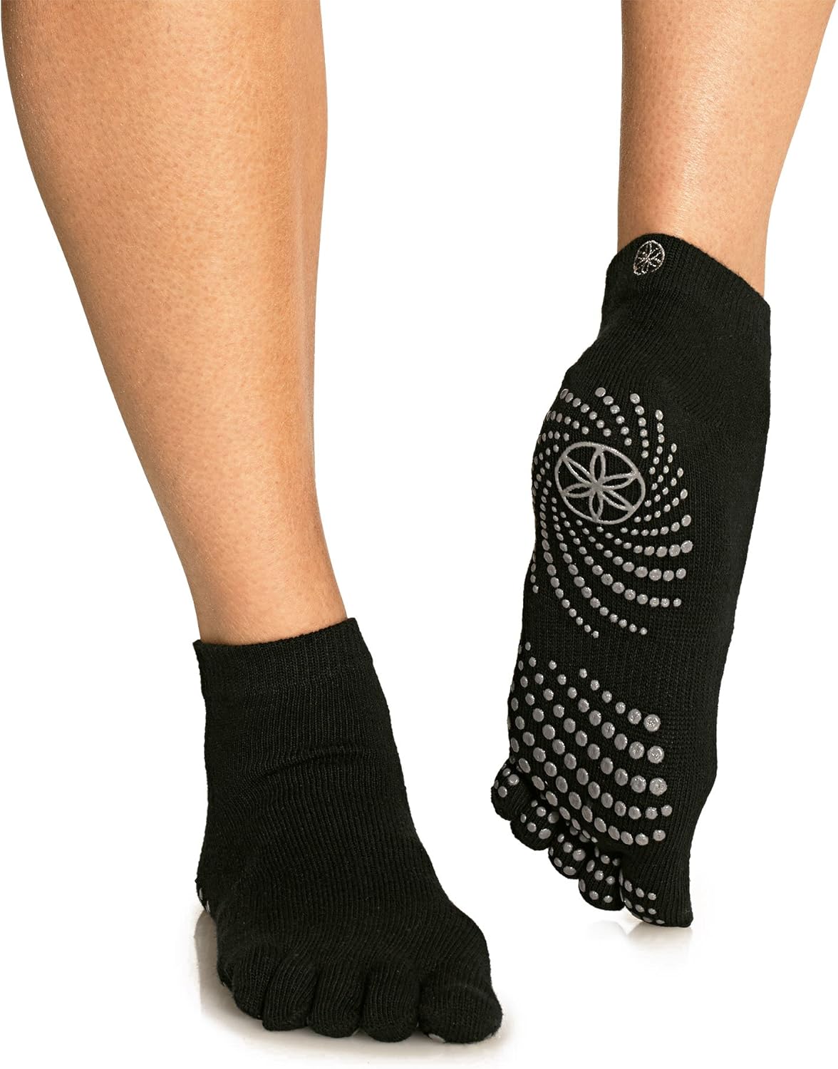 Grippy Studio Yoga Socks for Extra Grip in Standard or Hot Yoga