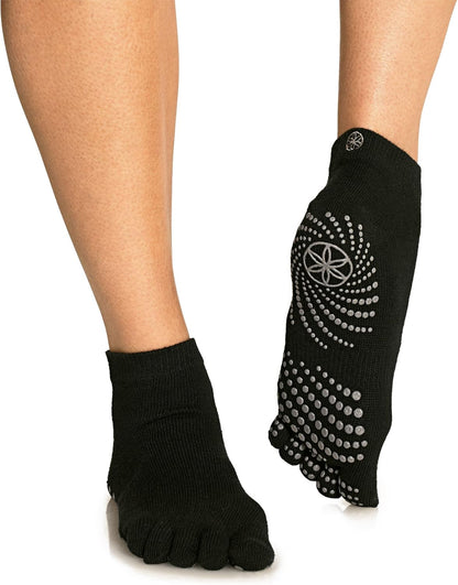 Grippy Studio Yoga Socks for Extra Grip in Standard or Hot Yoga