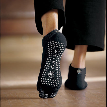 Grippy Studio Yoga Socks for Extra Grip in Standard or Hot Yoga