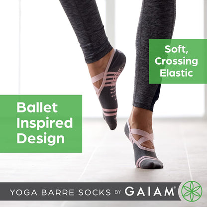 Grippy Studio Yoga Socks for Extra Grip in Standard or Hot Yoga
