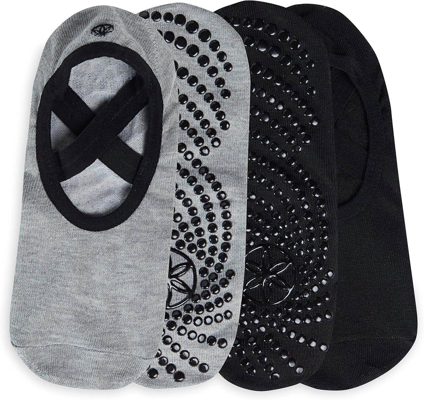 Grippy Studio Yoga Socks for Extra Grip in Standard or Hot Yoga
